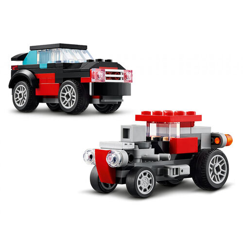 Lego Creator 3en1 - Camión Plataforma con Helicóptero
