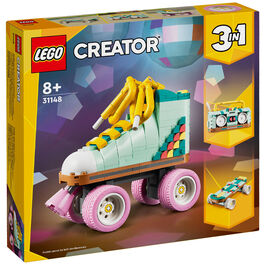 LEGO CREATOR - 3 EN 1 PATÍN RETRO, MONOPATÍN Y RADIOCASETE