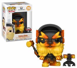 FK32279 Overwatch Pop! Games - Figura Torbjörn (Molten Core) - Exclusivo
