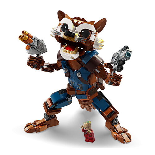 LEGO MARVEL - ROCKET Y BEBÉ GROOT