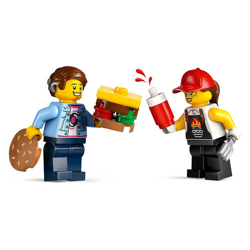 LEGO CITY - CAMIÓN HAMBURGUESERÍA