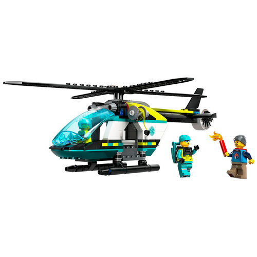 LEGO CITY - HELICÓPTERO DE RESCATE PARA EMERGENCIAS