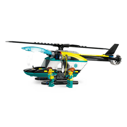 LEGO CITY - HELICÓPTERO DE RESCATE PARA EMERGENCIAS