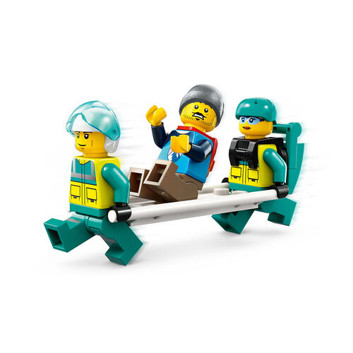 LEGO CITY - HELICÓPTERO DE RESCATE PARA EMERGENCIAS
