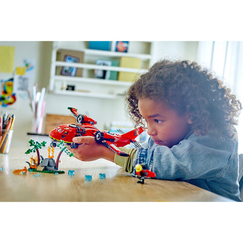 LEGO CITY - AVIÓN DE RESCATE DE BOMBEROS
