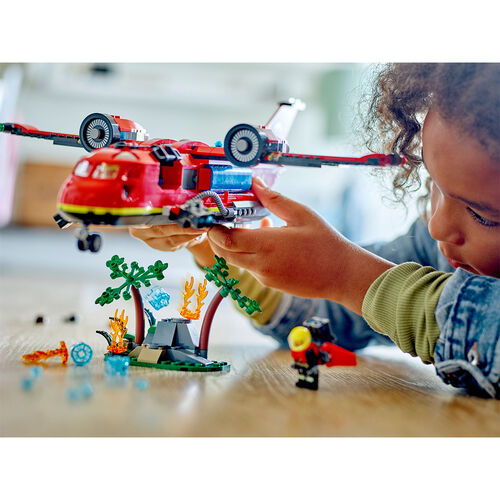 LEGO CITY - AVIÓN DE RESCATE DE BOMBEROS