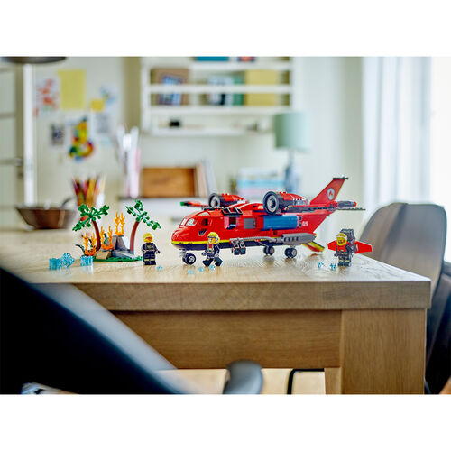 LEGO CITY - AVIÓN DE RESCATE DE BOMBEROS