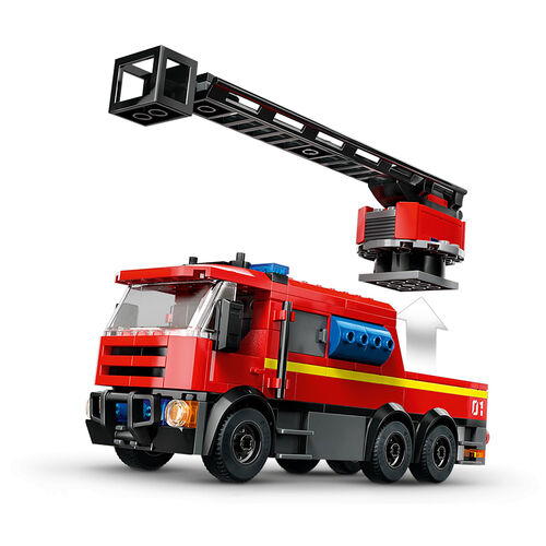LEGO CITY - PARQUE DE BOMBEROS CON CAMIÓN DE BOMBEROS