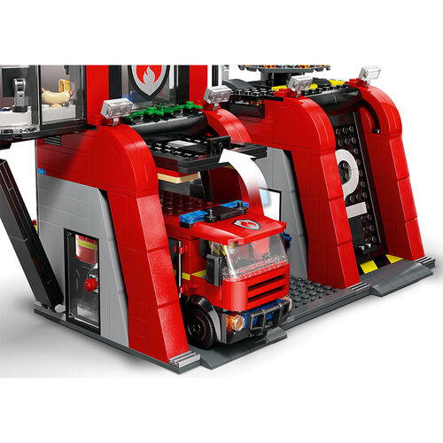 LEGO CITY - PARQUE DE BOMBEROS CON CAMIÓN DE BOMBEROS