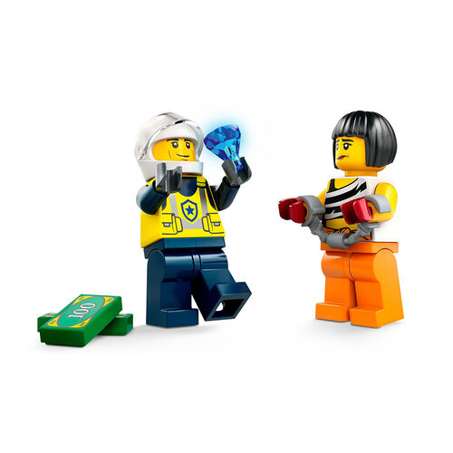 LEGO CITY - COCHE DE POLICÍA Y POTENTE DEPORTIVO