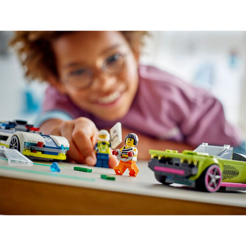 LEGO CITY - COCHE DE POLICÍA Y POTENTE DEPORTIVO