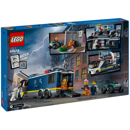 LEGO CITY - LABORATORIO DE CRIMINOLOGÍA MÓVIL DE LA POLICÍA