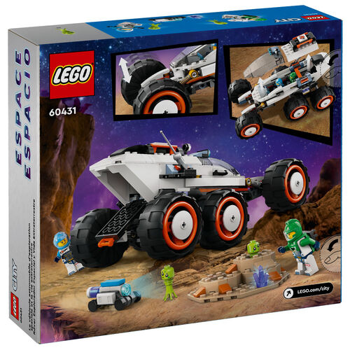 LEGO CITY - RÓVER EXPLORADOR ESPACIAL Y VIDA EXTRATERRESTRE
