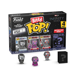 FUNKO BITTY POP! LA SAGA DEL INFINITO - WAR MACHINE, VISION, ULTRON Y ¿?