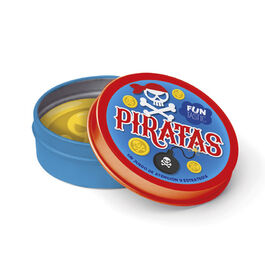Imagiland - Juego de Cartas Redondas Piratas