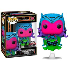 FUNKO POP! MARVEL BLACK LIGHT WANDAVISION - BRUJA ESCARLATA EXCLUSIVA