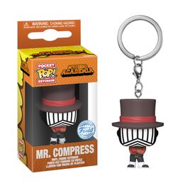 FUNKO POCKET POP! LLAVERO: MY HERO ACADEMIA - MR. COMPRESS