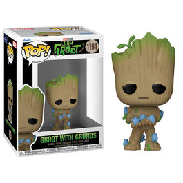 FUNKO POP! MARVEL: YO SOY GROOT - GROOT CON GRUNDS