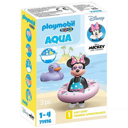 PLAYMOBIL - 1.2.3 & DISNEY: VIAJE A LA PLAYA DE MINNIE