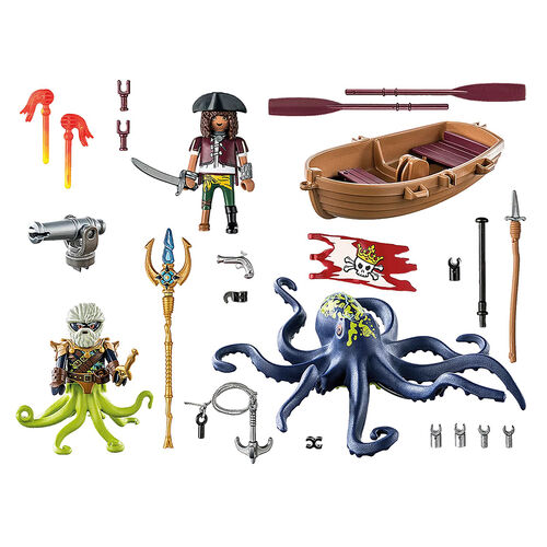 PLAYMOBIL - BATALLA CON PULPO GIGANTE