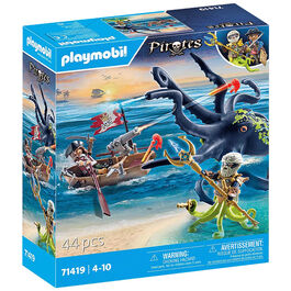 PLAYMOBIL - BATALLA CON PULPO GIGANTE