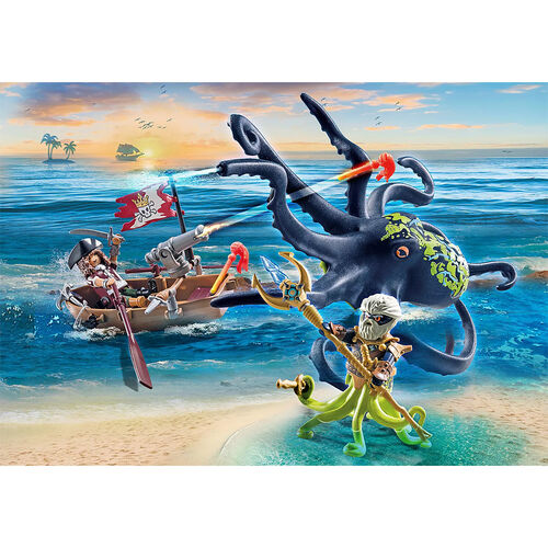 PLAYMOBIL - BATALLA CON PULPO GIGANTE