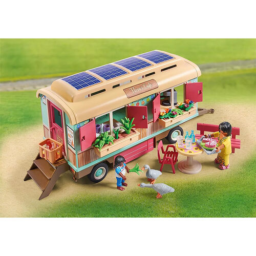 PLAYMOBIL COUNTRY - CAFÉ TREN CON HUERTO