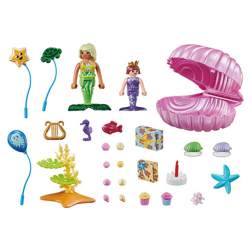 PLAYMOBIL - CUMPLEAÑOS DE SIRENAS