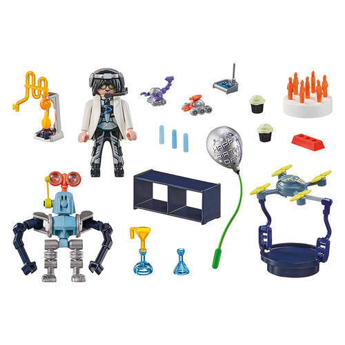 PLAYMOBIL MYLIFE - INVESTIGADORES CON ROBOTS
