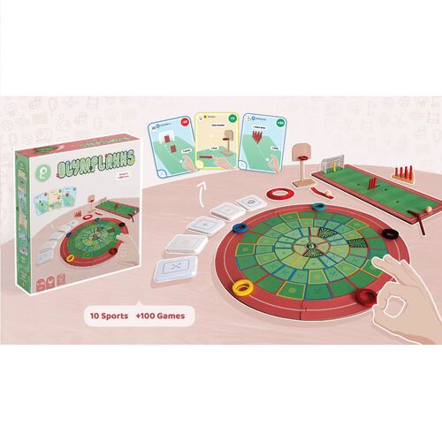 OLYMPLAKKS - JUEGO DE MESA MULTIDEPORTE