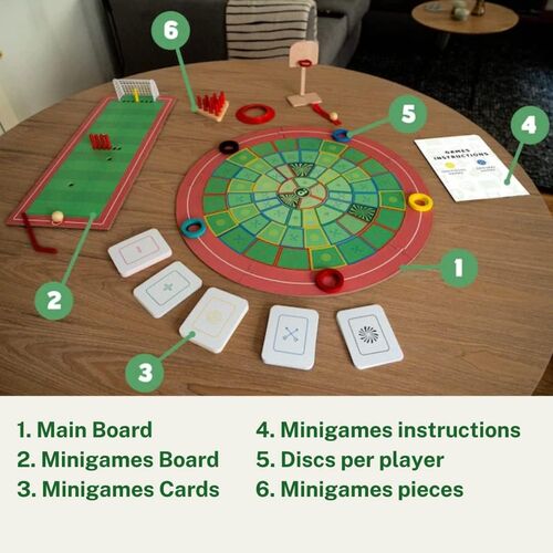 OLYMPLAKKS - JUEGO DE MESA MULTIDEPORTE