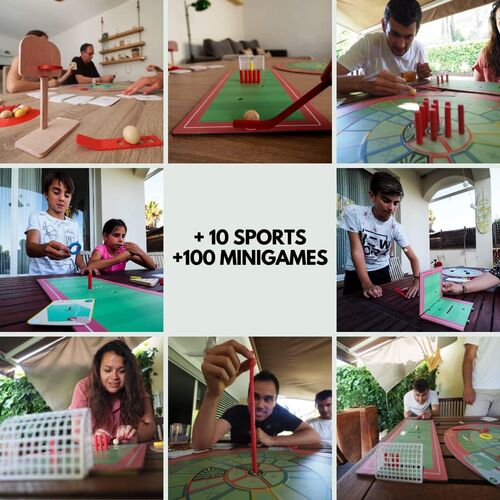 OLYMPLAKKS - JUEGO DE MESA MULTIDEPORTE