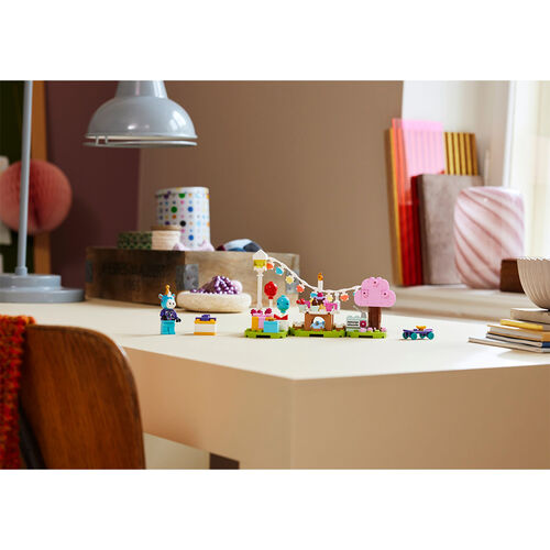 LEGO ANIMAL CROSSING - FIESTA DE CUMPLEAÑOS DE AZULINO