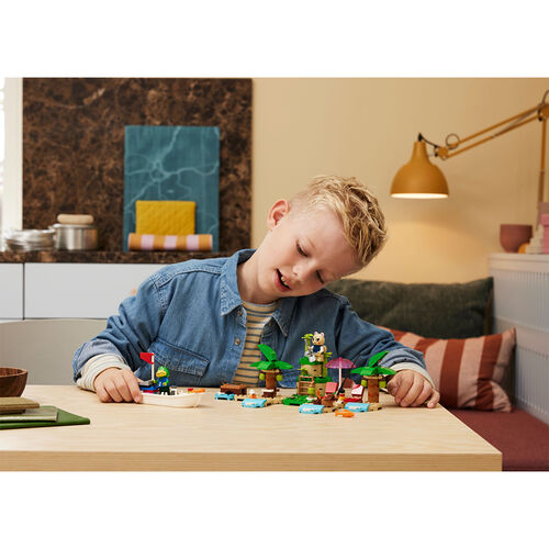 LEGO ANIMAL CROSSING - PASEO EN BARCA CON EL CAPITÁN