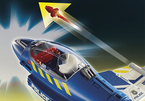 PLAYMOBIL - POLICÍA AVIÓN: PERSECUCIÓN DRON