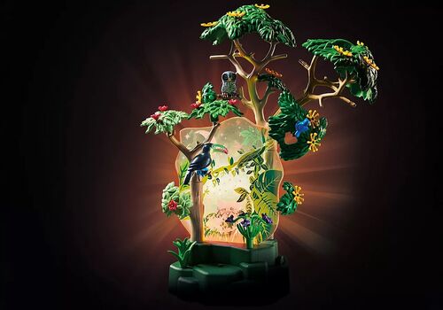 PLAYMOBIL - WILTOPIA: LUZ NOCTURNA DE SELVA TROPICAL