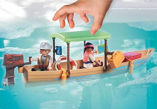 PLAYMOBIL - WILTOPIA: VIAJE EN BARCO HASTA LOS MANATÍES