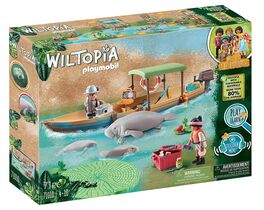 PLAYMOBIL - WILTOPIA: VIAJE EN BARCO HASTA LOS MANATÍES