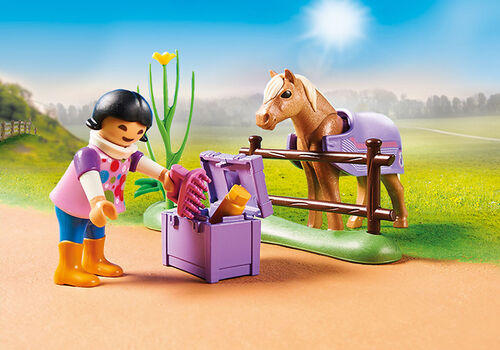 PLAYMOBIL - PONI COLECCIONABLE ISLANDÉS