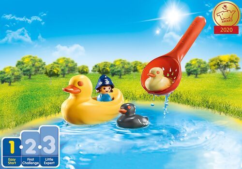 PLAYMOBIL 1.2.3 - FAMILIA DE PATOS