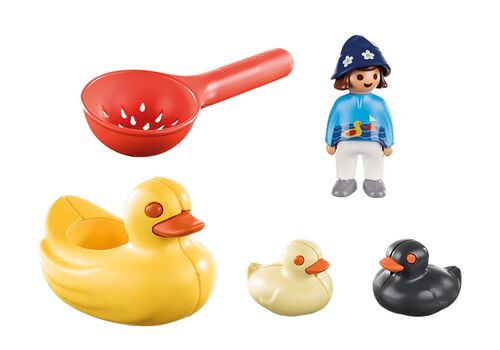 PLAYMOBIL 1.2.3 - FAMILIA DE PATOS
