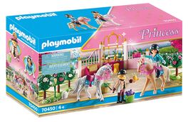 PLAYMOBIL - CLASES DE EQUITACIÓN EN EL ESTABLO