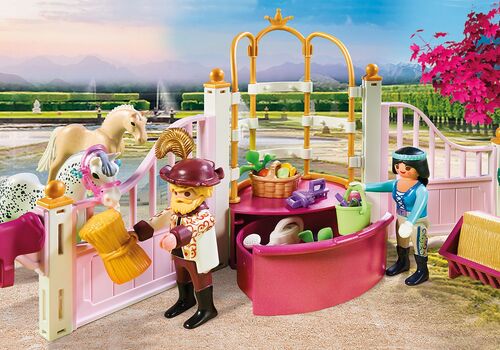 PLAYMOBIL - CLASES DE EQUITACIÓN EN EL ESTABLO