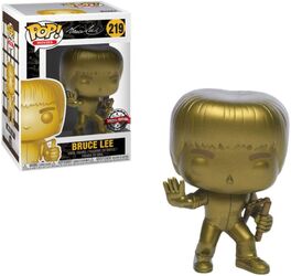 FK32742 Juego con la Muerte Pop! Movies - Figura Bruce Lee (Gold) - Exclusivo