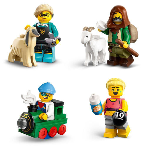 LEGO MINIFIGURAS SERIE 25 - PACK 5 CAJAS SORPRESA