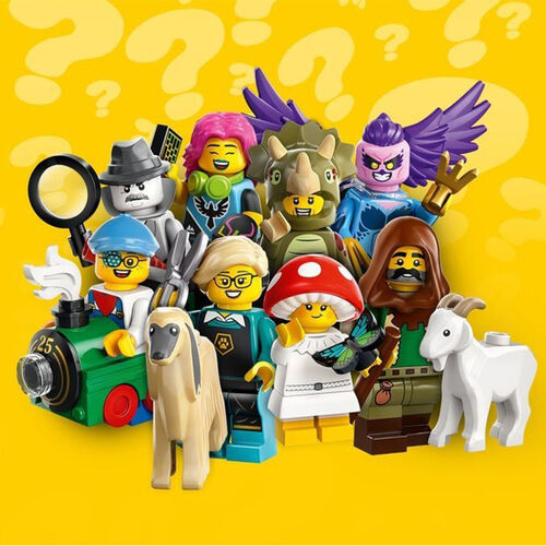 LEGO MINIFIGURAS SERIE 25 - PACK 5 CAJAS SORPRESA