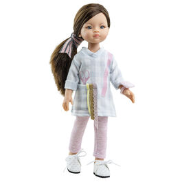 PAOLA REINA - MUÑECA LIU COSTURERA (32 CM) 04658