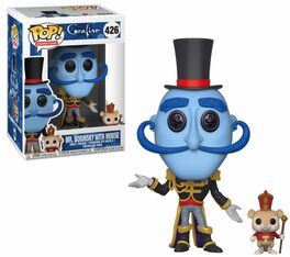 FK32825 Coraline Pop! Movies - Figura Mr. Bobinsky con Ratón