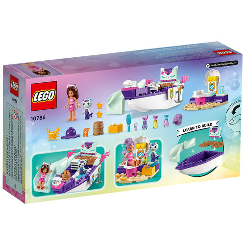 LEGO LA CASA DE MUÑECAS DE GABBY - BARCO Y SPA DE GABBY Y SIREGATA