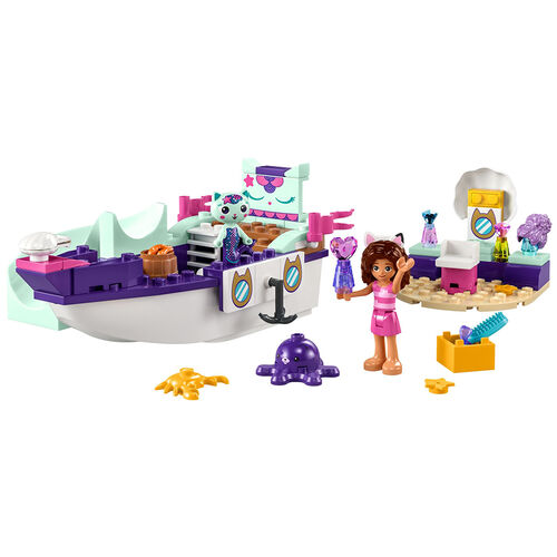 LEGO LA CASA DE MUÑECAS DE GABBY - BARCO Y SPA DE GABBY Y SIREGATA